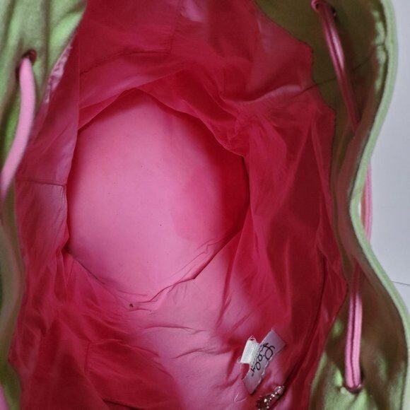 Lily Pulitzer Bag Beach Bucket Tote Canvas Floral WOMEN'S WOMAN'S - Picture 6 of 12